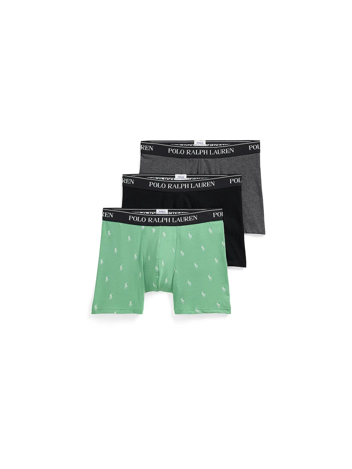 POLO RALPH LAUREN | Pants 3er Pkg. blk bcly htr pstchio | 